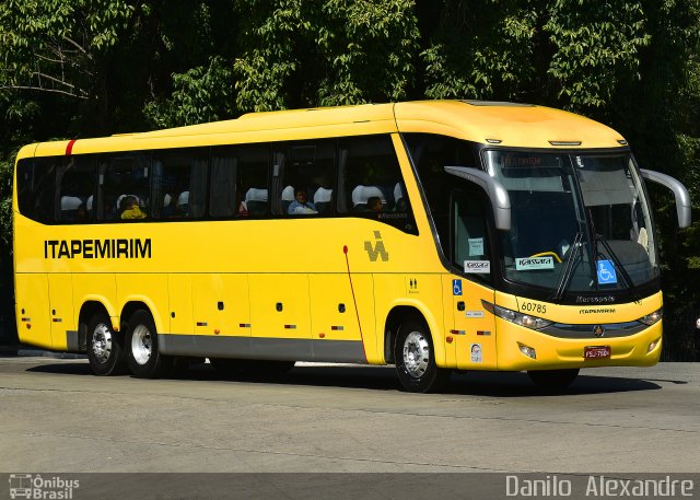 Viação Itapemirim 60785 na cidade de São Paulo, São Paulo, Brasil, por Danilo Alexandre. ID da foto: 5750566.