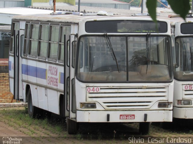 Pruden Express 040 na cidade de Presidente Prudente, São Paulo, Brasil, por Silvio  Cesar Cardoso. Número da foto: #5751708.
