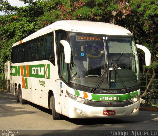 Empresa Gontijo de Transportes 21680 na cidade de São Paulo, São Paulo, Brasil, por Rodrigo  Aparecido. ID da foto: 5751933.