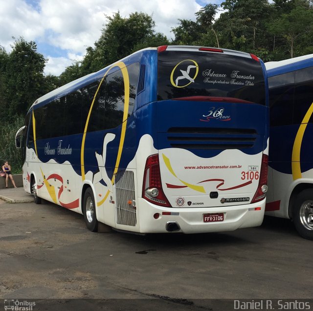 Advance Transatur 3106 na cidade de Rio Quente, Goiás, Brasil, por Daniel Rocha dos Santos. ID da foto: 5751520.