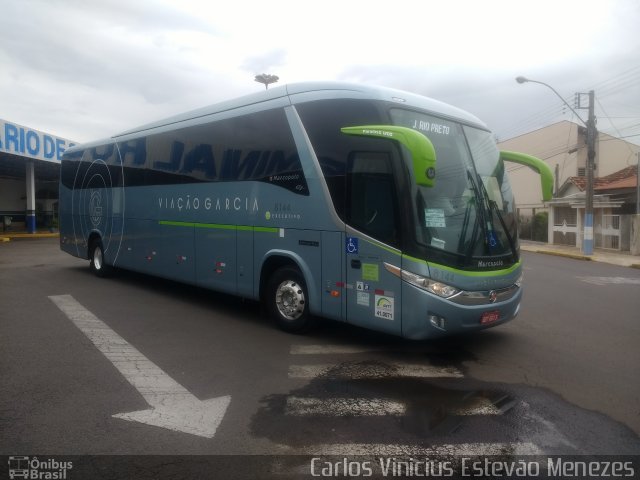 Viação Garcia 8144 na cidade de Osvaldo Cruz, São Paulo, Brasil, por Carlos Vinicius Estevão Menezes. Número da foto: #5752045.