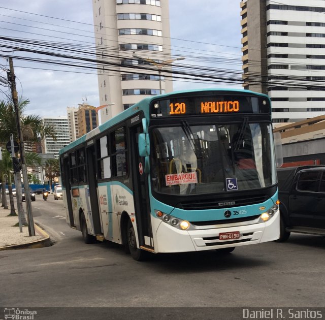 Rota Sol > Vega Transporte Urbano 35425 na cidade de Fortaleza, Ceará, Brasil, por Daniel Rocha dos Santos. ID da foto: 5752062.