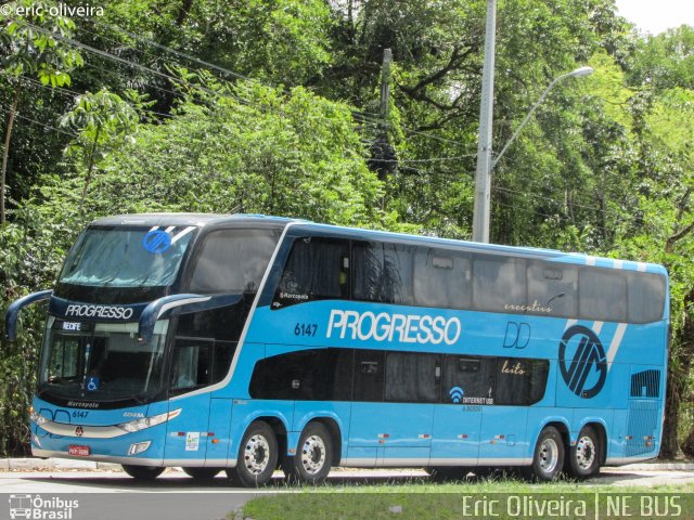Auto Viação Progresso 6147 na cidade de Recife, Pernambuco, Brasil, por Eric Oliveira. Número da foto: #5750534.