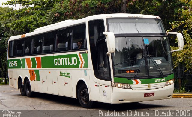 Empresa Gontijo de Transportes 21245 na cidade de São Paulo, São Paulo, Brasil, por Cristiano Soares da Silva. ID da foto: 5751396.