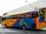 Expresso Amarelinho 353 na cidade de Sorocaba, São Paulo, Brasil, por Julio Medeiros. ID da foto: :id.