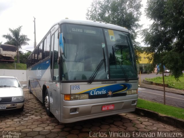 Viação Clewis 1198 na cidade de Presidente Prudente, São Paulo, Brasil, por Carlos Vinicius Estevão Menezes. ID da foto: 5755093.