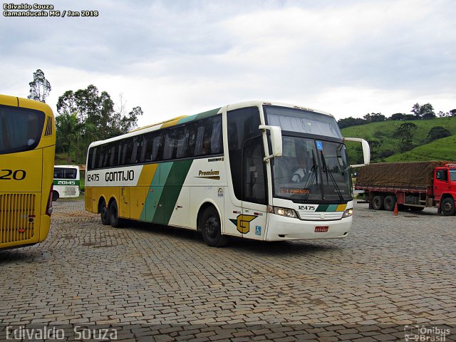 Empresa Gontijo de Transportes 12475 na cidade de Camanducaia, Minas Gerais, Brasil, por Edivaldo Aparecido de Souza . Número da foto: #5754871.