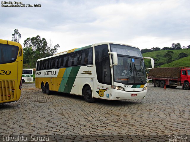 Empresa Gontijo de Transportes 12475 na cidade de Camanducaia, Minas Gerais, Brasil, por Edivaldo Aparecido de Souza . ID da foto: 5754871.