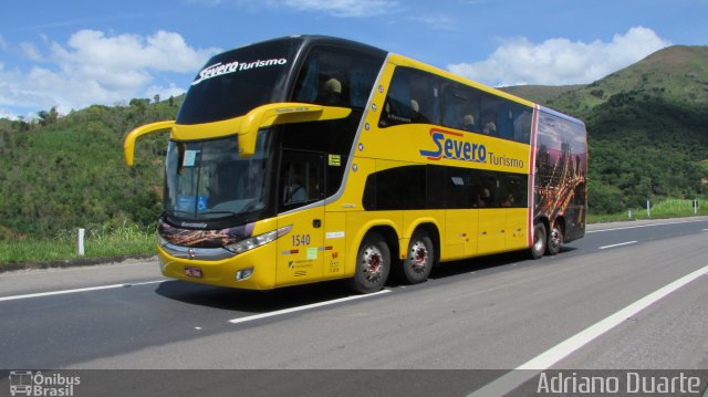 Severo Turismo 1540 na cidade de Areal, Rio de Janeiro, Brasil, por Adriano Duarte. Número da foto: #5754929.