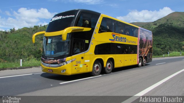 Severo Turismo 1540 na cidade de Areal, Rio de Janeiro, Brasil, por Adriano Duarte. ID da foto: 5754929.