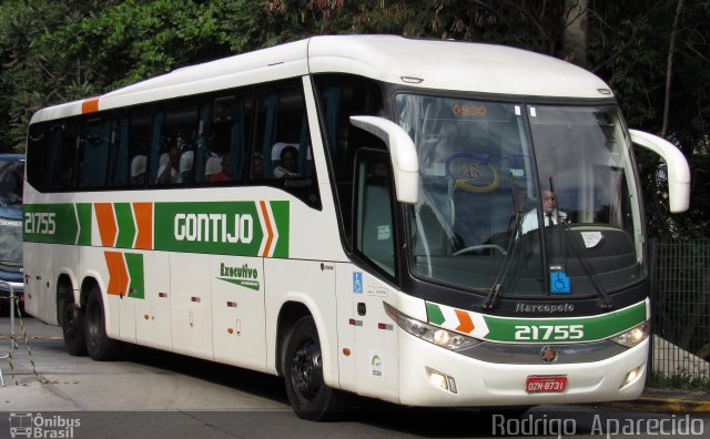 Empresa Gontijo de Transportes 21755 na cidade de São Paulo, São Paulo, Brasil, por Rodrigo  Aparecido. Número da foto: #5757306.