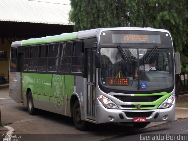 Viação Garcia 7429 na cidade de Maringá, Paraná, Brasil, por Everaldo Bordini. ID da foto: 5758416.