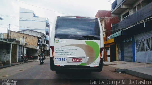 VLS - Viação Litoral Sul 11315 na cidade de Abaetetuba, Pará, Brasil, por Carlos Jorge N.  de Castro. Número da foto: #5758236.