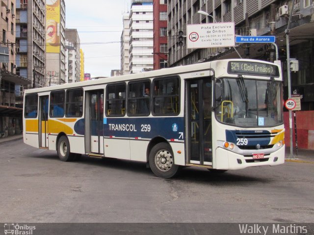 Transcol - Transportes Coletivos Ltda. 259 na cidade de Recife, Pernambuco, Brasil, por Walky Martins Nascimento. ID da foto: 5757861.