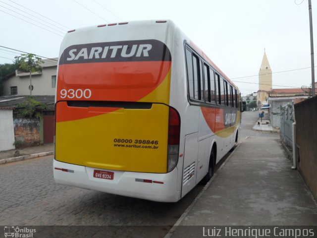 Saritur - Santa Rita Transporte Urbano e Rodoviário 9300 na cidade de Piedade dos Gerais, Minas Gerais, Brasil, por Luiz Henrique Campos. Número da foto: #5760466.