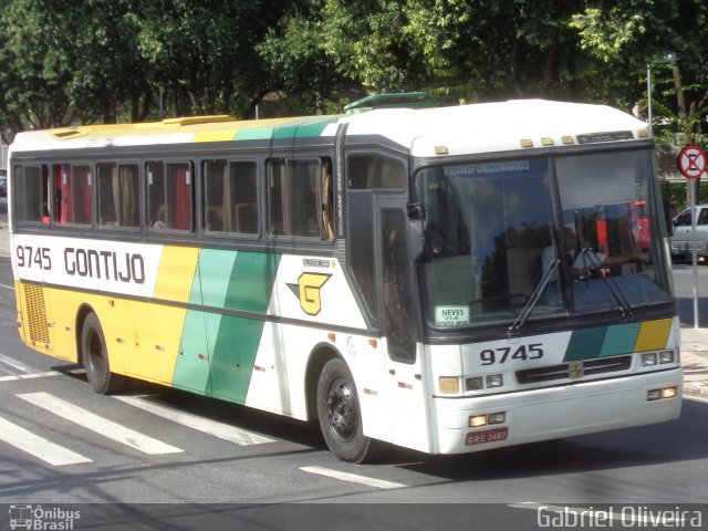 Empresa Gontijo de Transportes 9745 na cidade de Belo Horizonte, Minas Gerais, Brasil, por Gabriel Oliveira. ID da foto: 5759607.