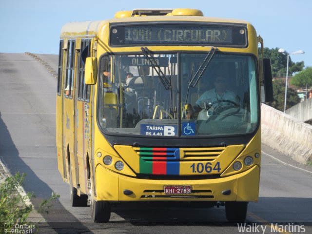 Cidade Alta Transportes 1.064 na cidade de Olinda, Pernambuco, Brasil, por Walky Martins Nascimento. ID da foto: 5759983.