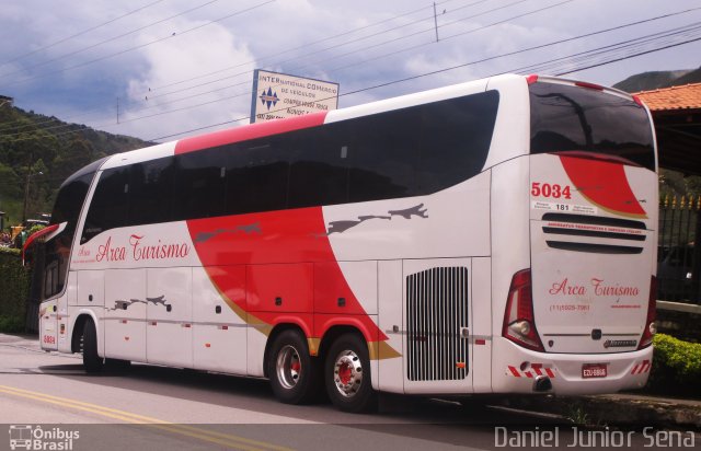 Arca Turismo 5034 na cidade de Ouro Preto, Minas Gerais, Brasil, por Daniel Junior Sena. ID da foto: 5759613.