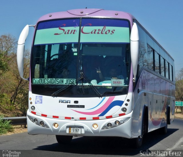 Autotransportes San José a Venecia AB 5187 na cidade de , por Sebastián Cruz. ID da foto: 5759970.