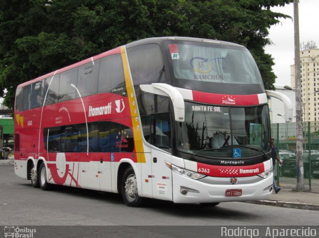 Expresso Itamarati 6363 na cidade de São Paulo, São Paulo, Brasil, por Rodrigo  Aparecido. Número da foto: #5759829.