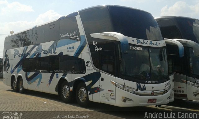 Pedra Azul Turismo 26000 na cidade de Goiânia, Goiás, Brasil, por André Luiz Canon. Número da foto: #5762299.