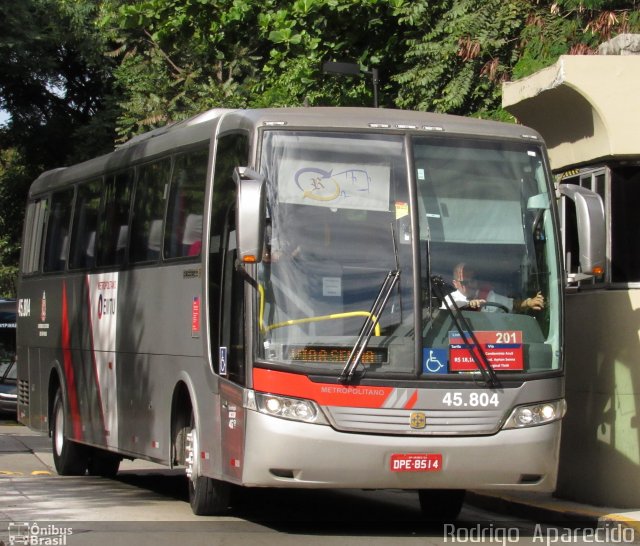 Empresa de Ônibus Pássaro Marron 45.804 na cidade de São Paulo, São Paulo, Brasil, por Rodrigo  Aparecido. Número da foto: #5763148.