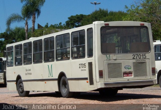 Viação Graciosa 27015 na cidade de Curitiba, Paraná, Brasil, por João Silva. Número da foto: #5761563.