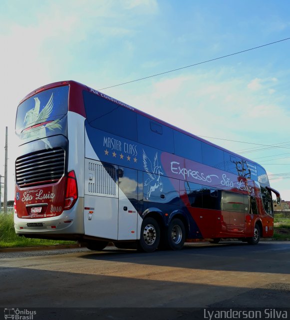 Expresso São Luiz 8010 na cidade de Taguatinga, Distrito Federal, Brasil, por Lyanderson Silva. Número da foto: #5762480.