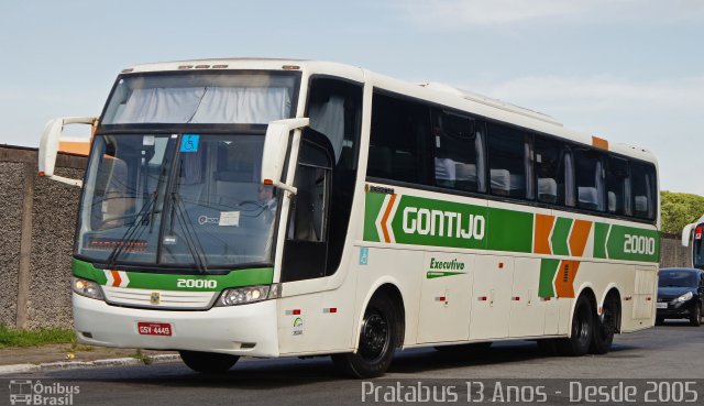Empresa Gontijo de Transportes 20010 na cidade de São Paulo, São Paulo, Brasil, por Cristiano Soares da Silva. Número da foto: #5761544.