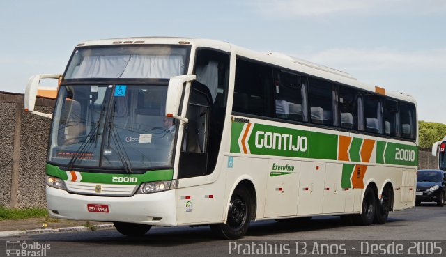 Empresa Gontijo de Transportes 20010 na cidade de São Paulo, São Paulo, Brasil, por Cristiano Soares da Silva. ID da foto: 5761544.