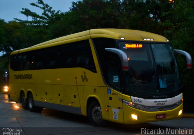 Viação Itapemirim 60561 na cidade de São Paulo, São Paulo, Brasil, por Ricardo Silva Monteiro. ID da foto: 5762530.