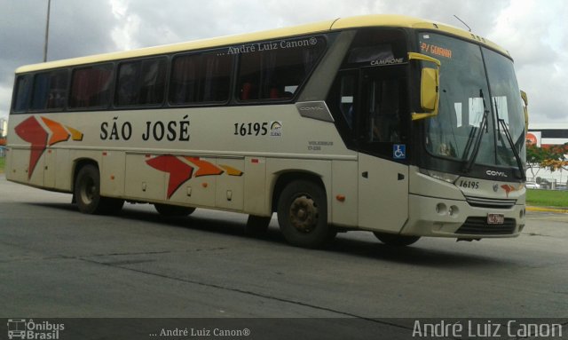 Expresso São José do Tocantins 16195 na cidade de Goiânia, Goiás, Brasil, por André Luiz Canon. Número da foto: #5762292.