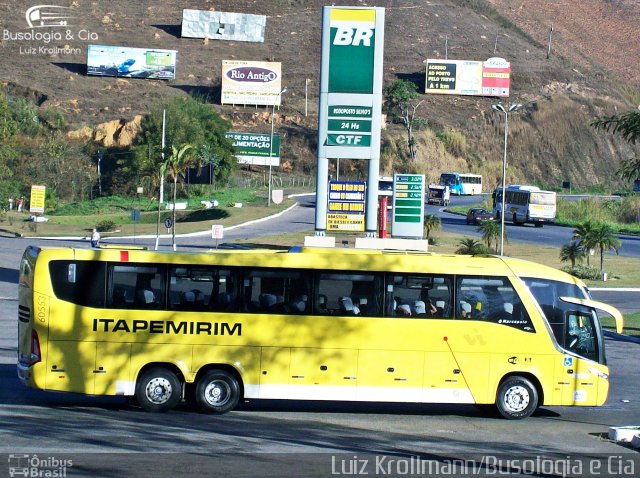 Viação Itapemirim 60553 na cidade de Juiz de Fora, Minas Gerais, Brasil, por Luiz Krolman. Número da foto: #5764305.