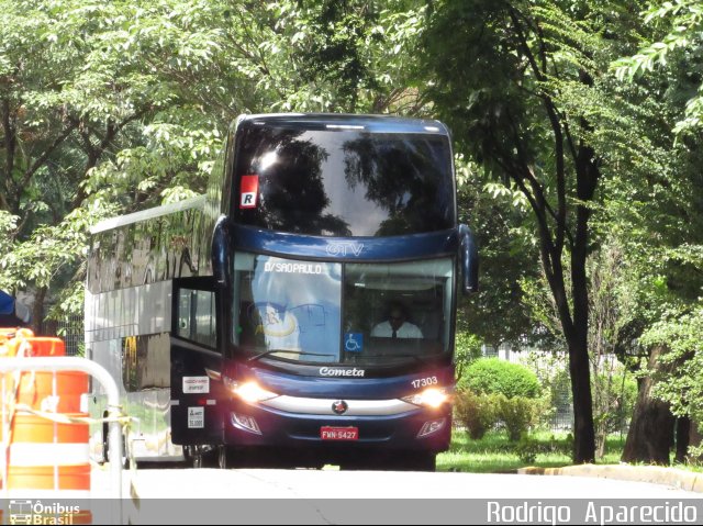 Viação Cometa 17303 na cidade de São Paulo, São Paulo, Brasil, por Rodrigo  Aparecido. Número da foto: #5764789.