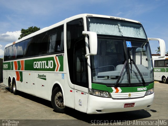 Empresa Gontijo de Transportes 11920 na cidade de Almenara, Minas Gerais, Brasil, por Sérgio Augusto Braga Canuto. ID da foto: 5763328.