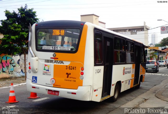 Transunião Transportes 3 6241 na cidade de São Paulo, São Paulo, Brasil, por Roberto Teixeira. ID da foto: 5767881.