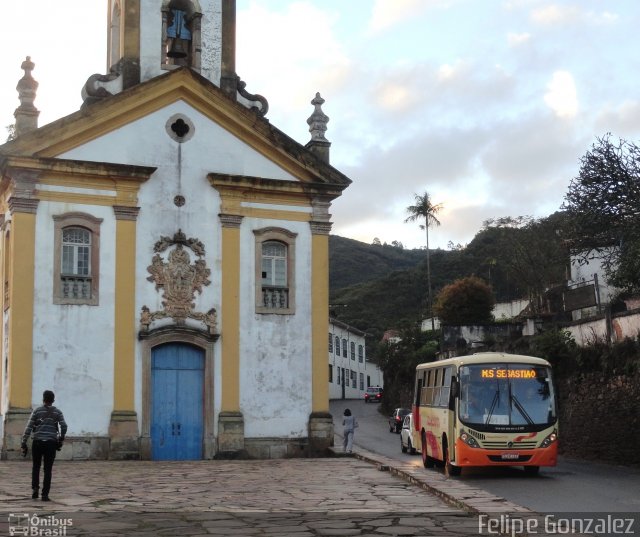 Transcotta Turismo 120 na cidade de Ouro Preto, Minas Gerais, Brasil, por Felipe Gonzalez. ID da foto: 5766634.