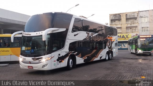 TJ Turismo 6060 na cidade de Campos dos Goytacazes, Rio de Janeiro, Brasil, por Luis Otávio Vicente Domingues. Número da foto: #5768132.