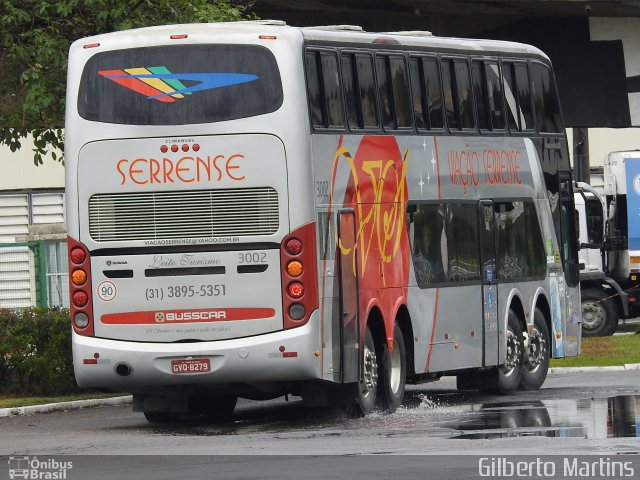 Viação Serrense 3002 na cidade de Vitória, Espírito Santo, Brasil, por Gilberto Martins. ID da foto: 5768060.