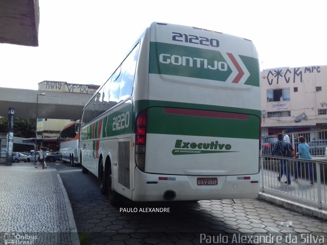 Empresa Gontijo de Transportes 21220 na cidade de Belo Horizonte, Minas Gerais, Brasil, por Paulo Alexandre da Silva. ID da foto: 5766815.