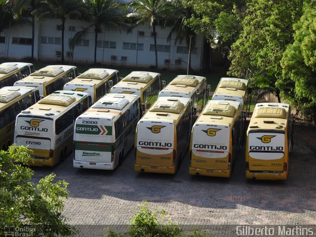 Empresa Gontijo de Transportes 14325 na cidade de Viana, Espírito Santo, Brasil, por Gilberto Martins. ID da foto: 5767705.