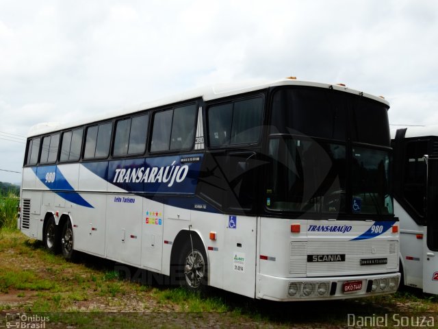 TransAraújo Turismo 980 na cidade de Divinópolis, Minas Gerais, Brasil, por Daniel Souza. ID da foto: 5766580.