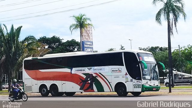 Empresa de Transportes Andorinha 5590 na cidade de Campo Grande, Mato Grosso do Sul, Brasil, por Gabriel Rodrigues. ID da foto: 5767587.