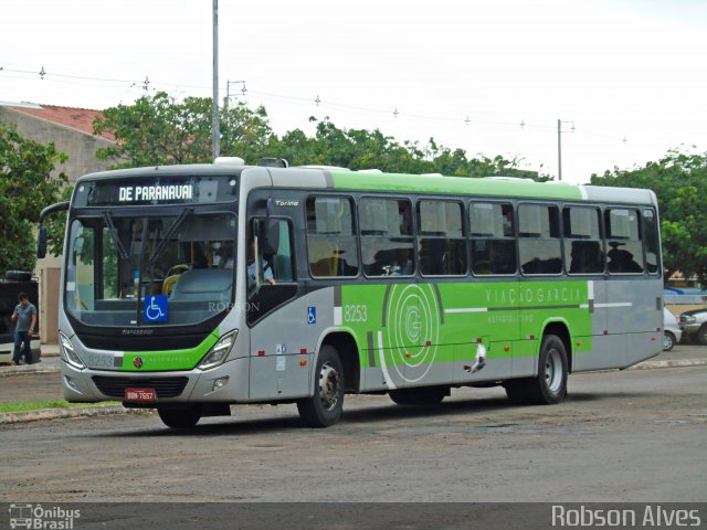 Viação Garcia 8253 na cidade de Paranavaí, Paraná, Brasil, por Robson Alves. Número da foto: #5767751.