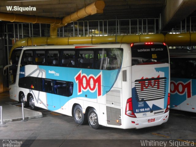 Auto Viação 1001 RJ 108.462 na cidade de São Paulo, São Paulo, Brasil, por Whitiney Siqueira. ID da foto: 5766683.