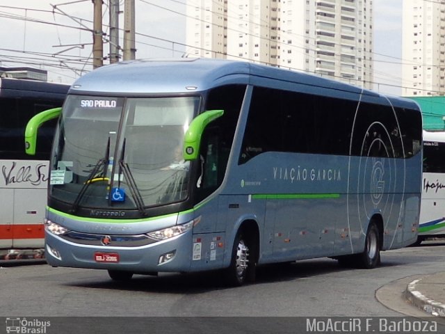 Viação Garcia 8413 na cidade de São Paulo, São Paulo, Brasil, por Moaccir  Francisco Barboza. ID da foto: 5769409.