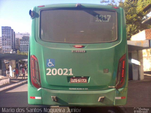 OT Trans - Ótima Salvador Transportes 20021 na cidade de Salvador, Bahia, Brasil, por Mario dos Santos Nogueira Junior. Número da foto: #5769147.