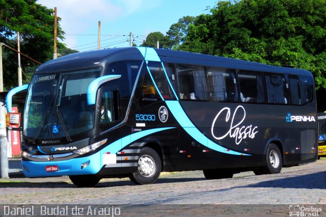 Empresa de Ônibus Nossa Senhora da Penha 53030 na cidade de Joinville, Santa Catarina, Brasil, por Daniel Budal de Araújo. Número da foto: #5770051.