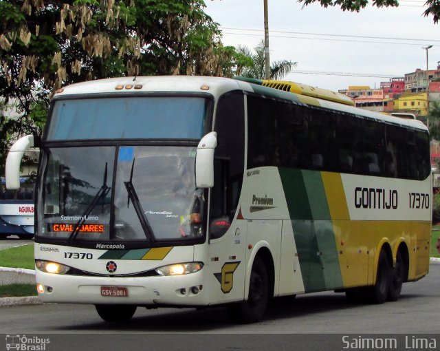 Empresa Gontijo de Transportes 17370 na cidade de Vitória, Espírito Santo, Brasil, por Saimom  Lima. ID da foto: 5769835.