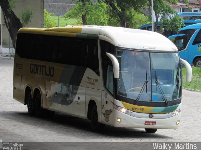 Empresa Gontijo de Transportes 18535 na cidade de João Pessoa, Paraíba, Brasil, por Walky Martins Nascimento. Número da foto: #5770056.